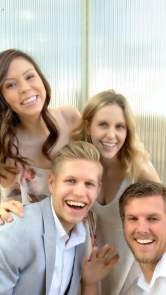 Group of nicely dressed people